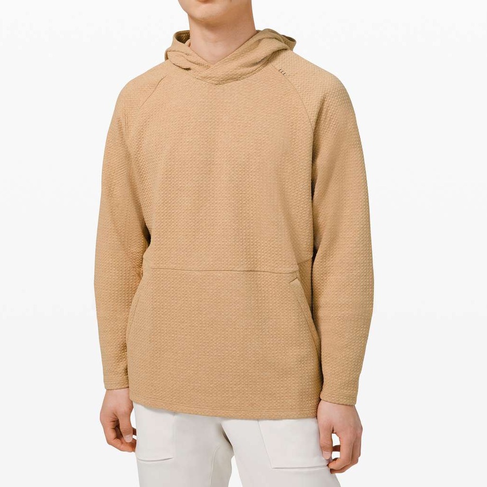 Lululemon At Ease Hoodie *Heathered Gold Bluff